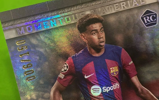 2023-24 Topps Museum ROOKIE Lamine Yamal #MMJR-LY /150 Barcelona RELIC