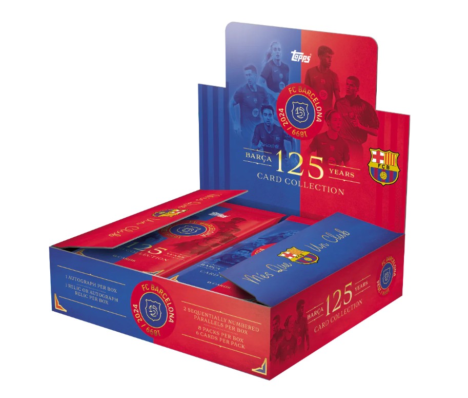 Topps® FC Barcelona 125th Anniversary - Hobby Box