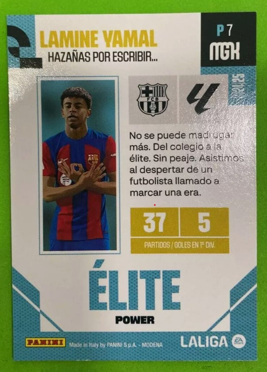 2024 MGK LAMINE YAMAL #P7 AUTO ELITE POWER Barcelona PANINI Megacracks