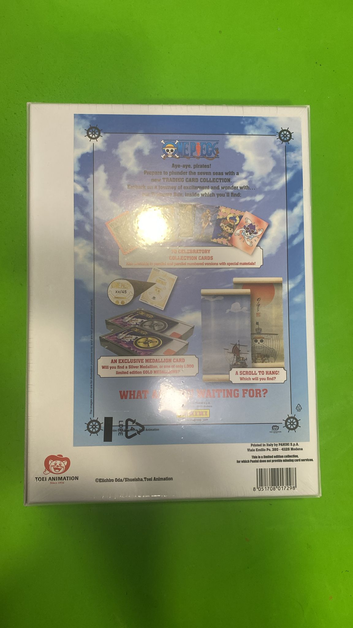 2024 Panini One Piece Treasure Box Trading Card Collection Limited Edition TCG PANINI
