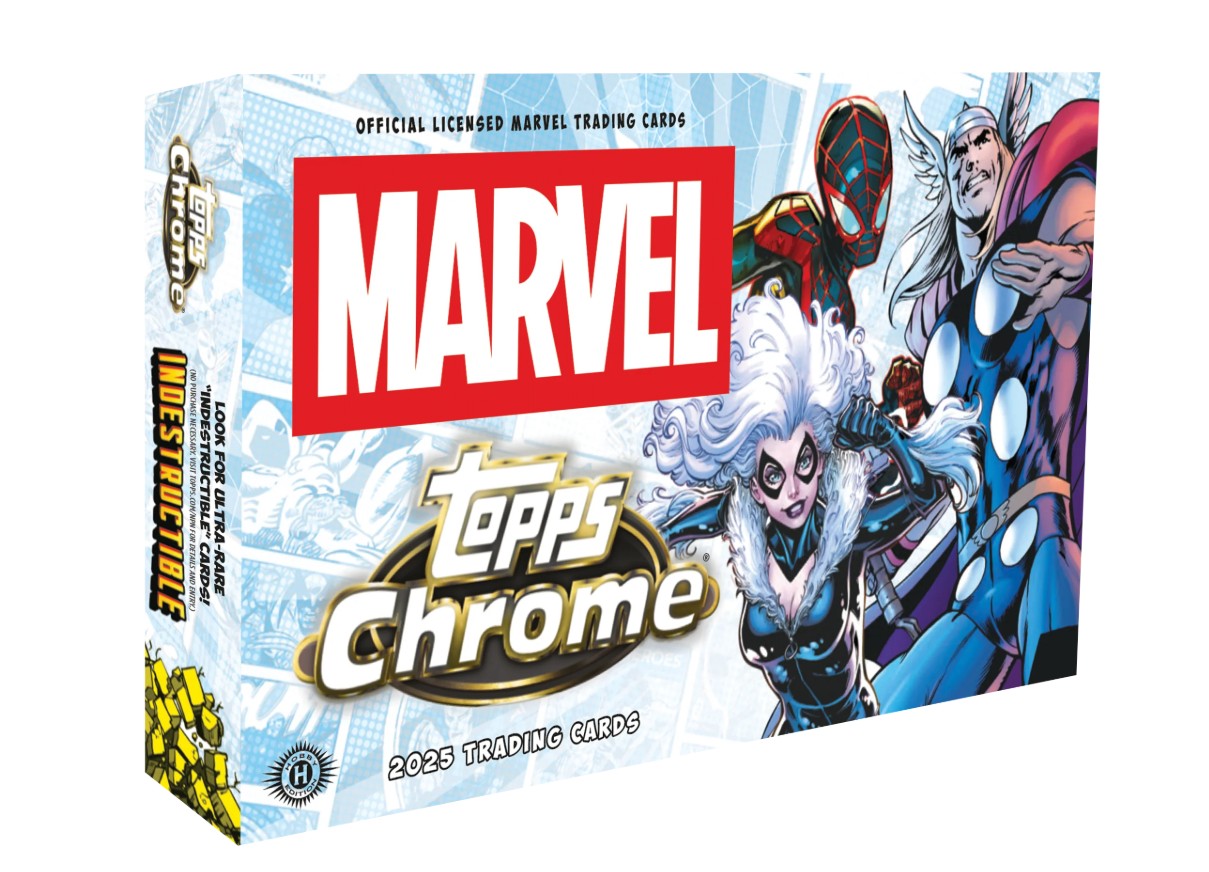 2025 Topps Marvel Comics Chrome - Hobby Box
