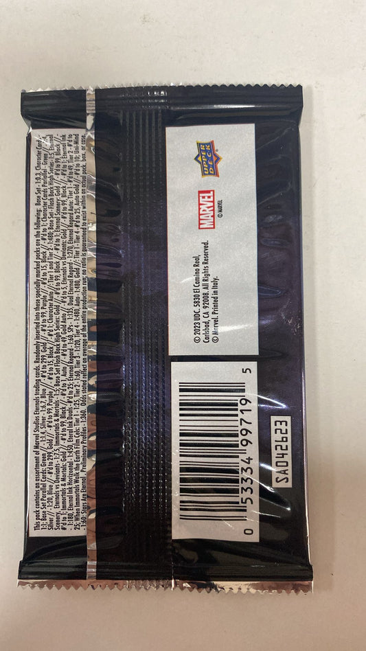 2023 Upper Deck Marvel Eternals Sealed Pack