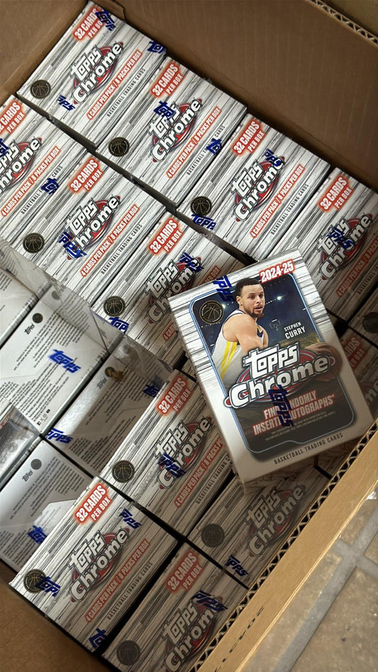 2024-25 TOPPS CHROME BASKETBALL VALUE BOX