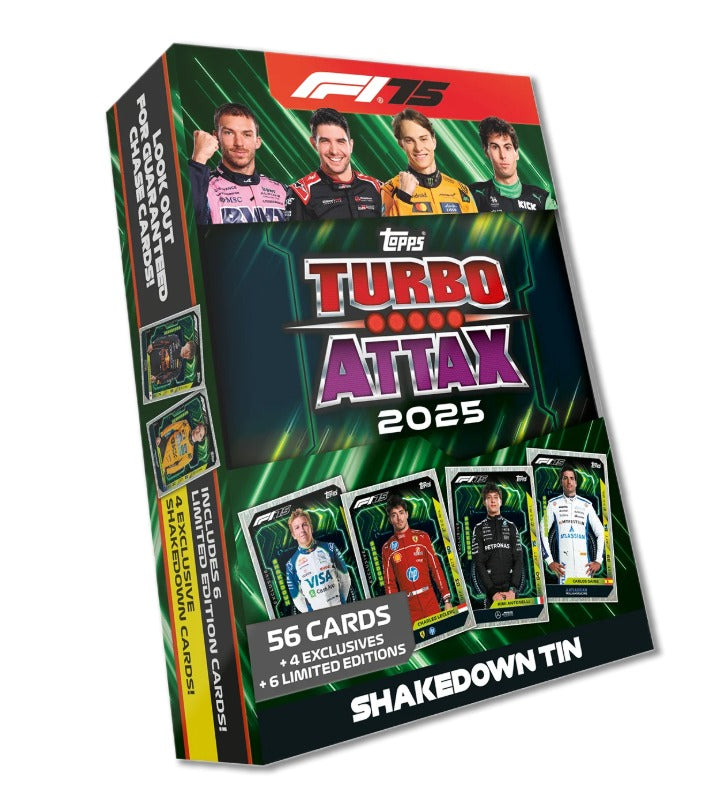 Topps Turbo Attax Formula 1® 2025 - Mega Tin - Shakedown -