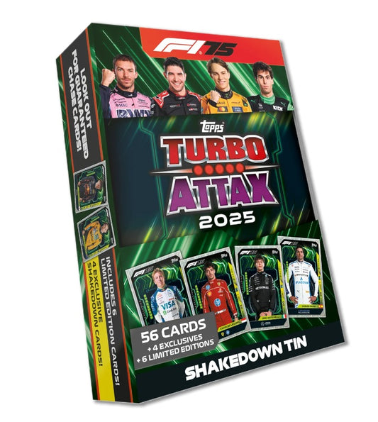 Topps Turbo Attax Formula 1® 2025 - Mega Tin - Shakedown -