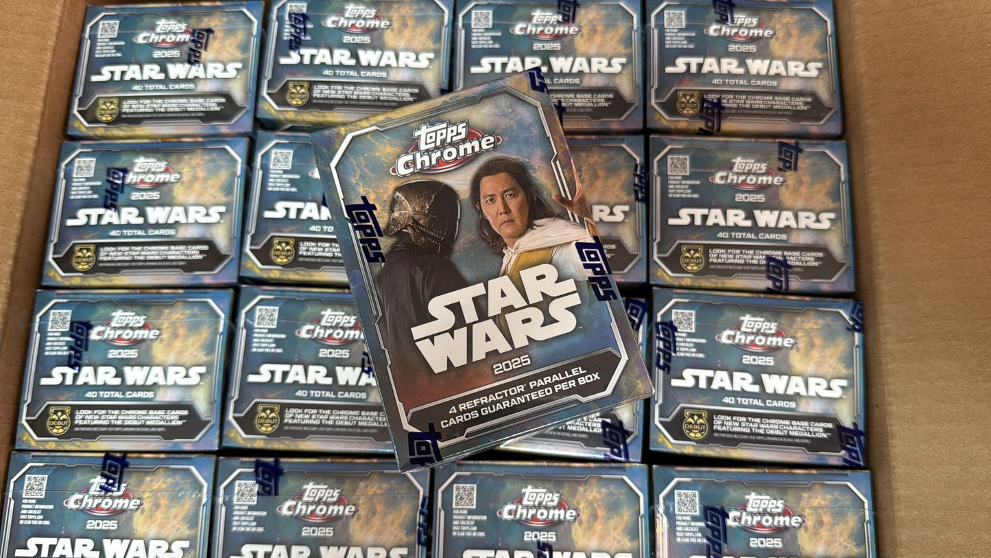 2025 Topps Chrome® Star Wars - Value Box