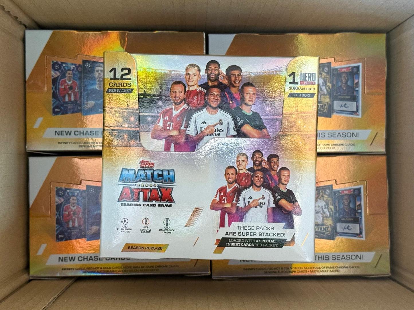 Topps UCC Champions League Match Attax 2025/26 - Display box 32 packs