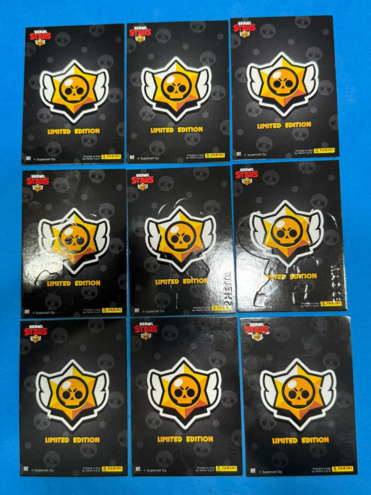 💥  2025 BRAWL STARS Series 2 Full Complet Set All 9 Limited Edition Panini 💥