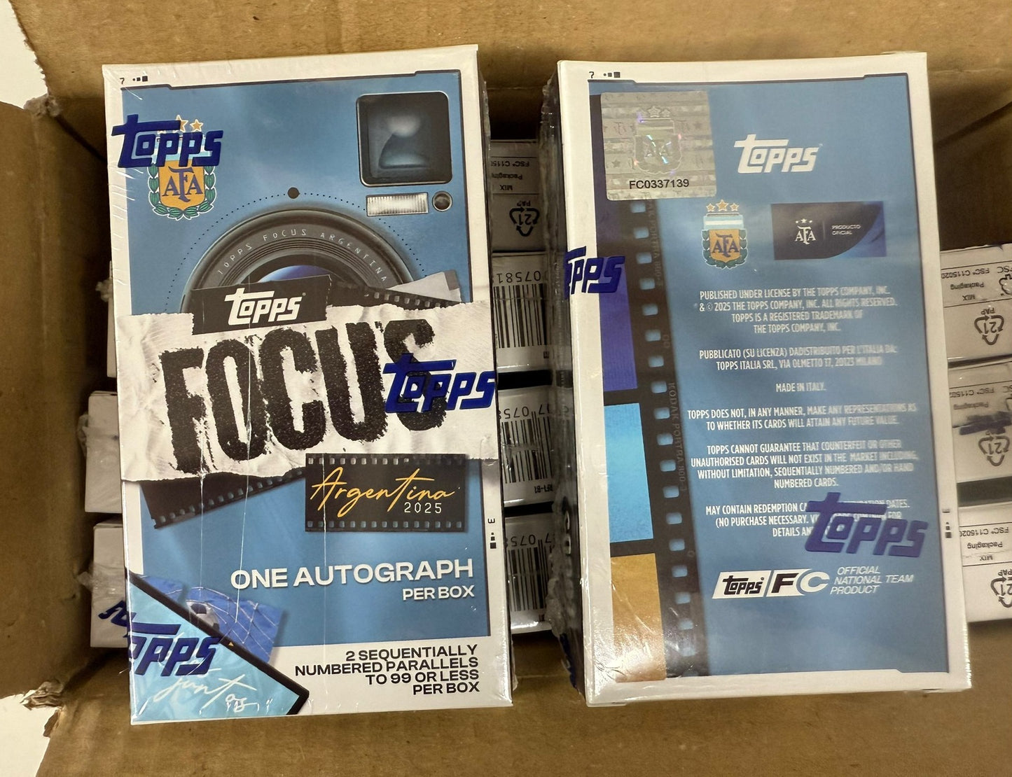 Topps Focus Argentina 2025/26 - Hobby Box