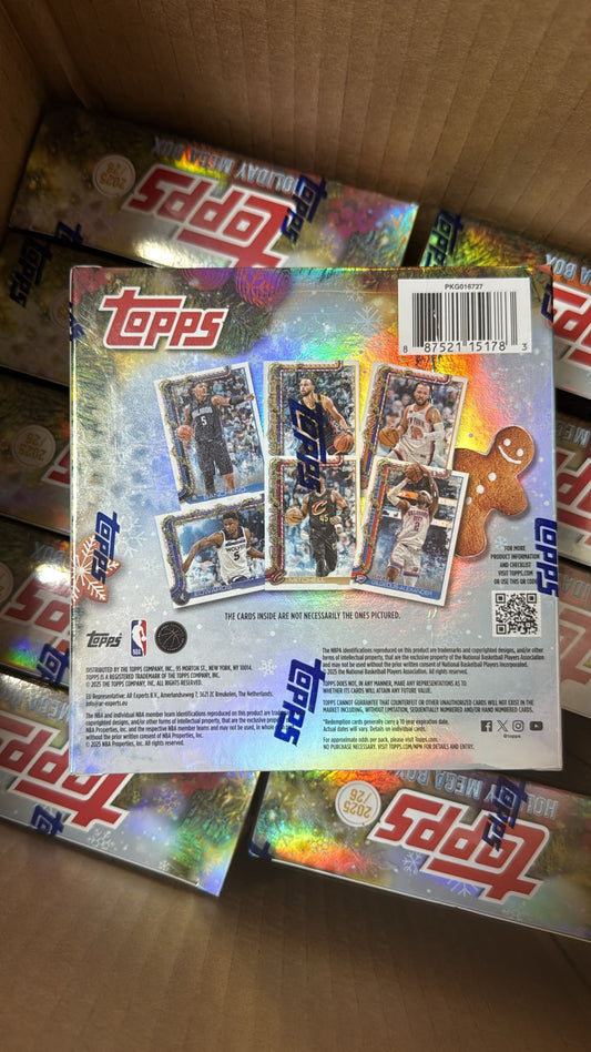 2025-26 Topps NBA Holiday Mega Box