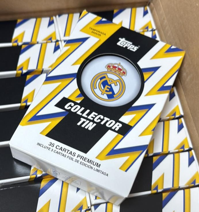 TOPPS REALMADRID COLLECTOR TIN 2025/26