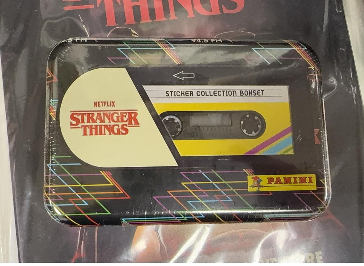 2025 PANINI Panini Stranger Things 3 One last strange adventure - Collector's Tin stickers