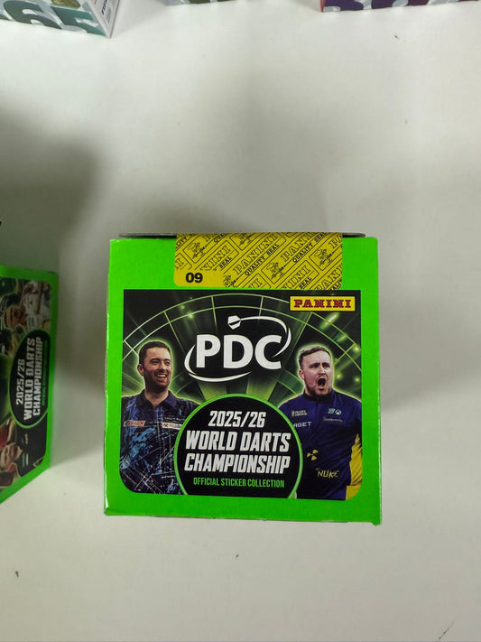 2025-26 Panini PDC World Darts Championship box 36 packs