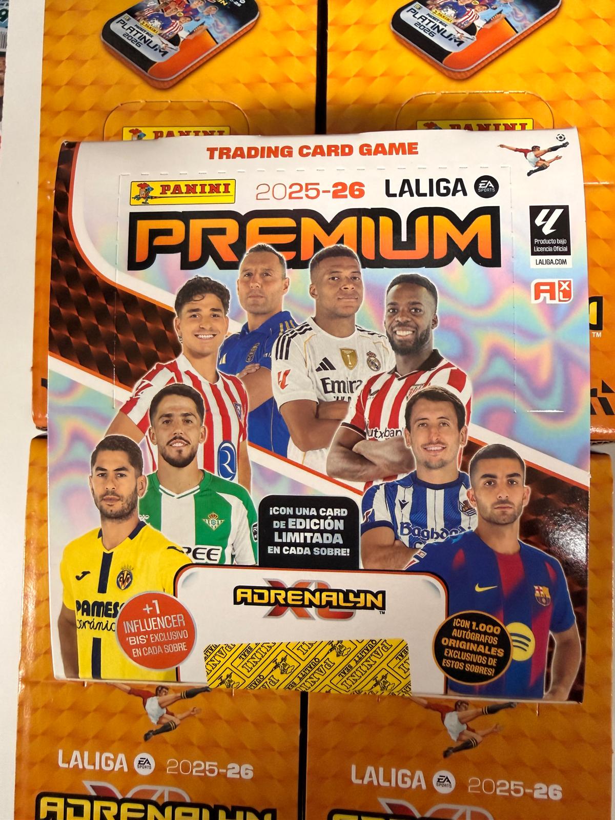 2025-26 Adrenalyn XL LaLiga EA Sports Platinum Box - PANINI -