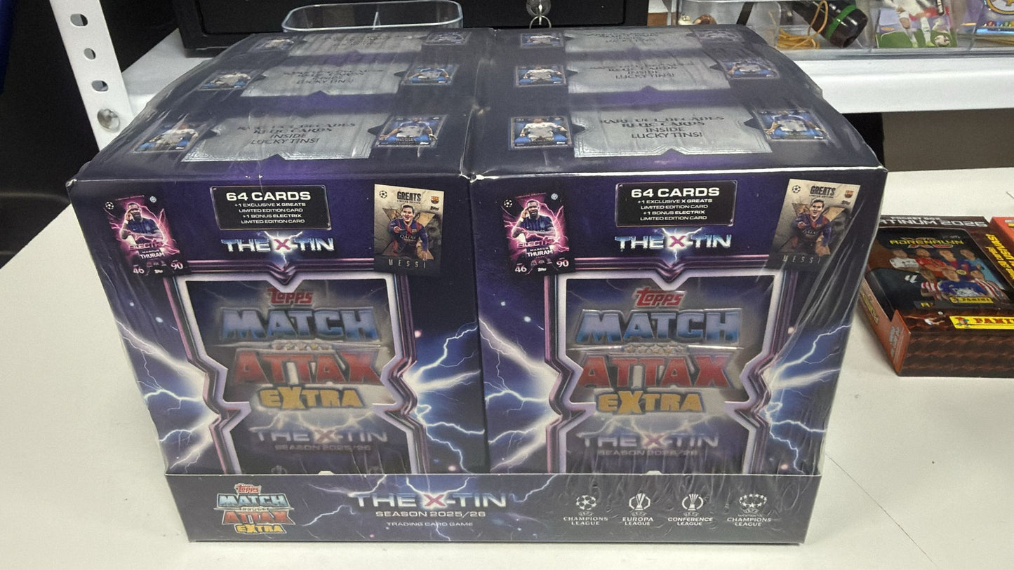 Topps UCC Champions League Match Attax Extra 2025/26 - X MEGA Tin