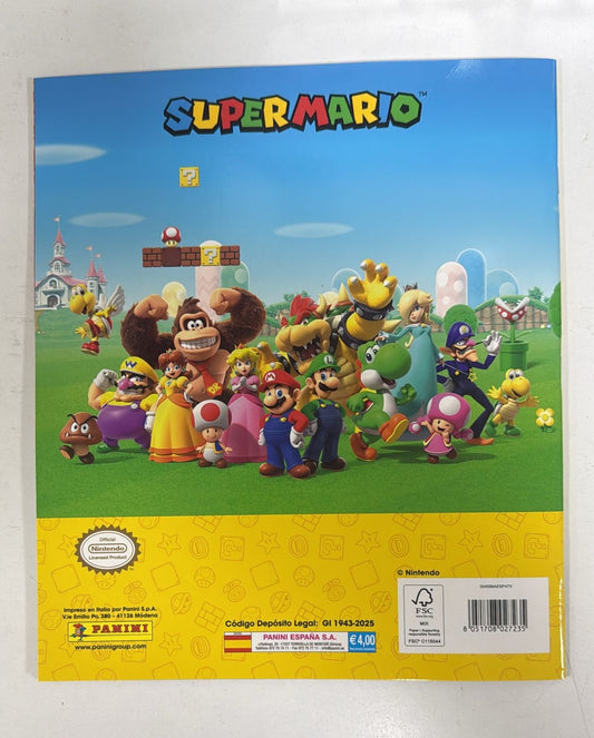 2026 Panini Super Mario It´s a Me Mario Sticker Album