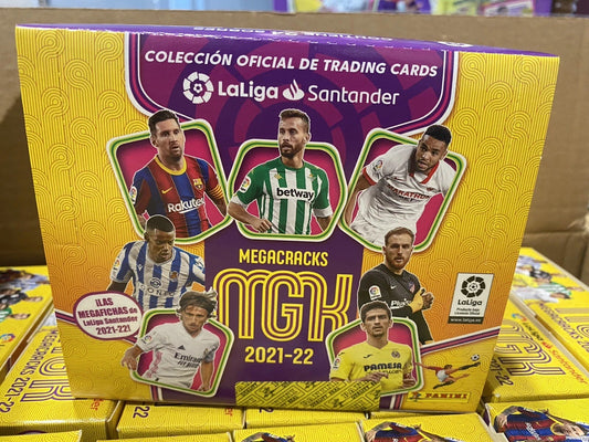 2021-22 Megacracks MGK Sealed Box 24 packs Messi Pedri Nico Williams PANINI