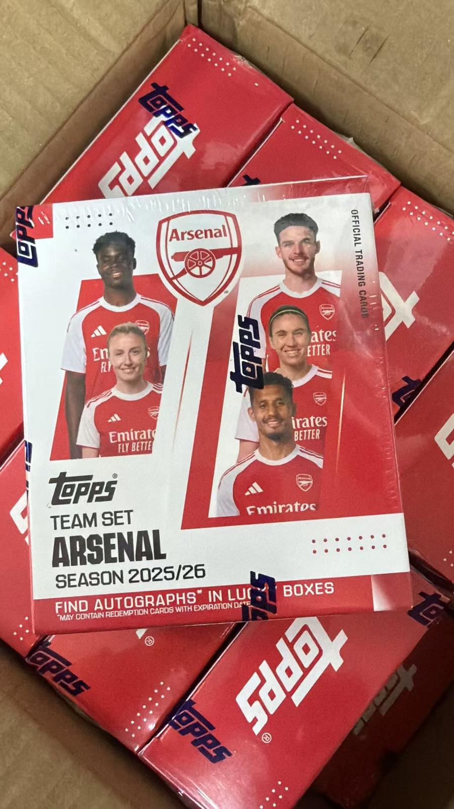 2025-26 TOPPS ARSENAL TEAM SET