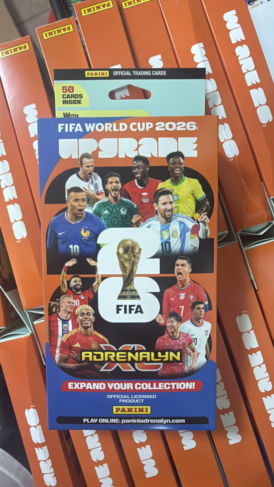Adrenalyn XL FIFA World Cup 2026 USA UPGRADE SET