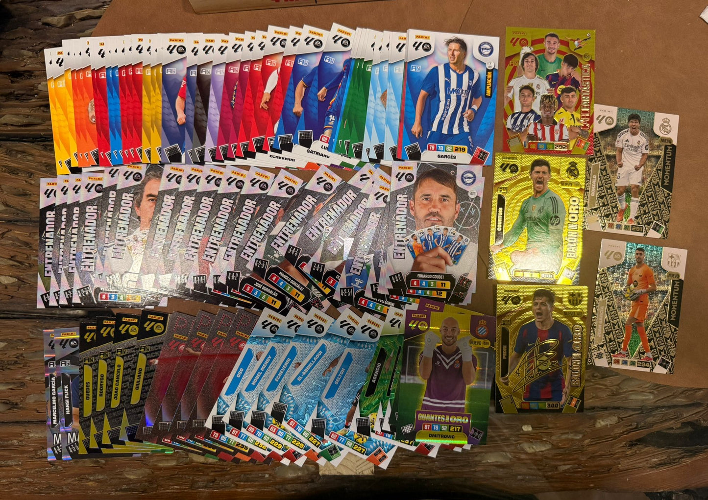 2025-26 ADRENALYN SET COMPLETO ACTUALIZACION 93 CARTAS UPDATE