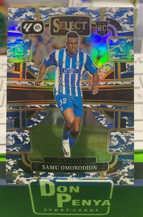 2023-24 SELECT LA LIGA ROOKIE SAMU OMORODION #24 WINTER CAMO /99 RC alaves