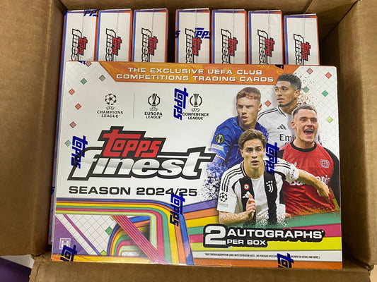 2024/25 Topps Finest UEFA Club Competitions - Hobby Box - In hand