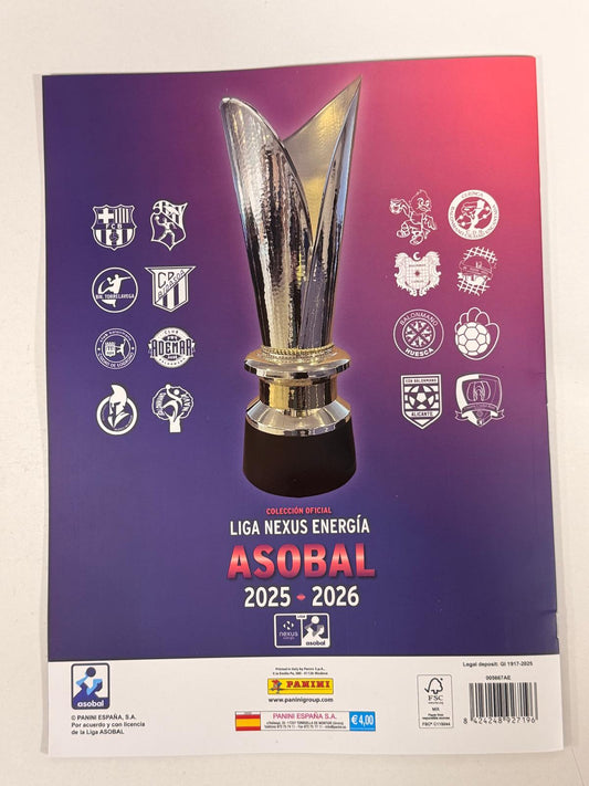 Liga Nexus Energia ASOBAL 2025-26 Album - PANINI - BALONMANO