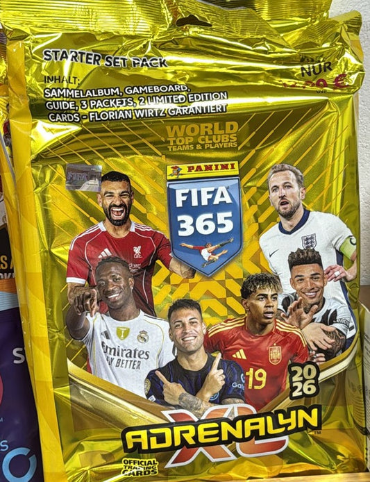 Adrenalyn FIFA 365 2026 Starter Pack