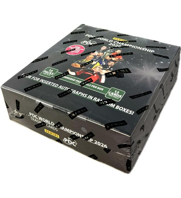 Panini PDC World Championship 2026 DARTS Trading Cards - Collectors Box