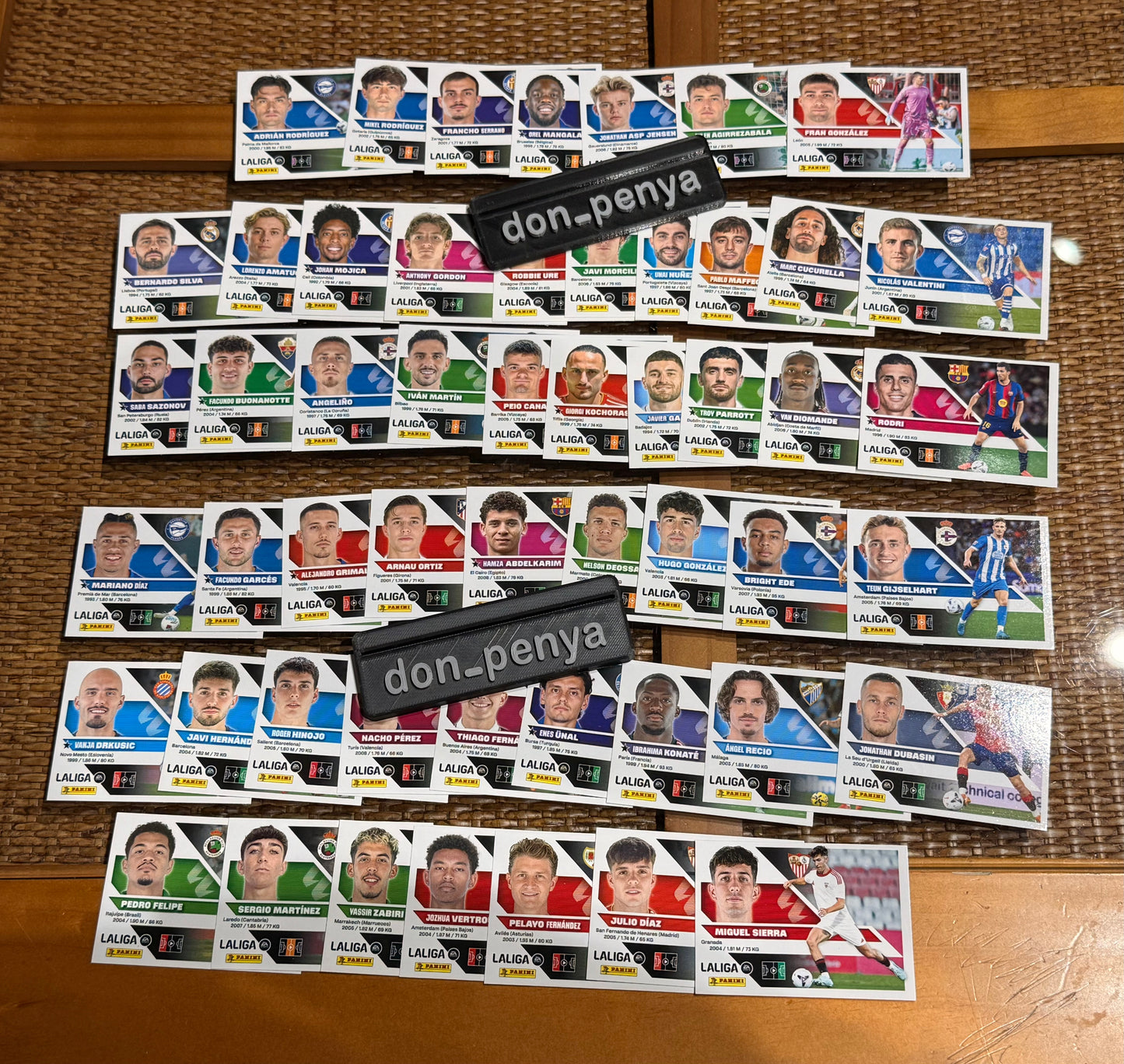 💥 2026-27 LOTE TERCERA EDICION 3rd Update full set 52 New Stickers Liga Este 💥