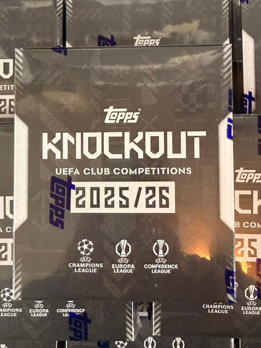 Topps UEFA Club Competitions Knockout 2025/26