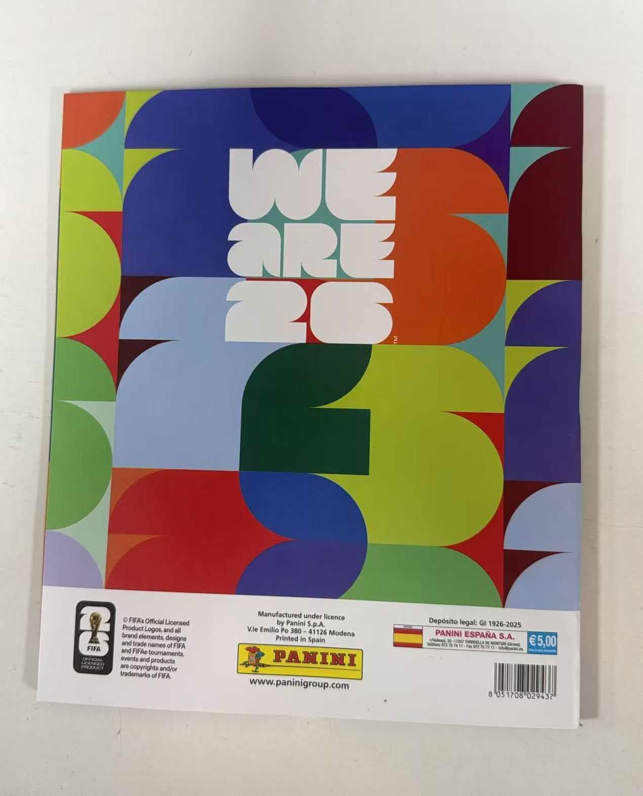 FIFA World Cup 2026 USA Sticker Album Spanish Flag