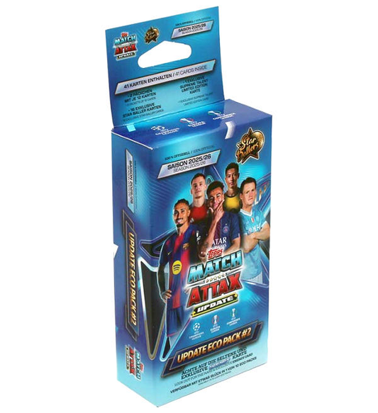 Topps Match attax 2025-26 Star Ballers Team eco pack update 2