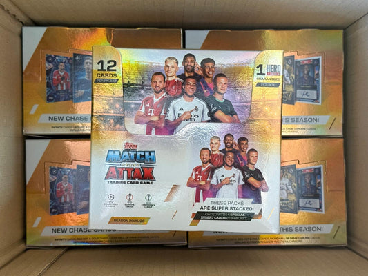 Topps UCC Champions League Match Attax 2025/26 - Display box 32 packs