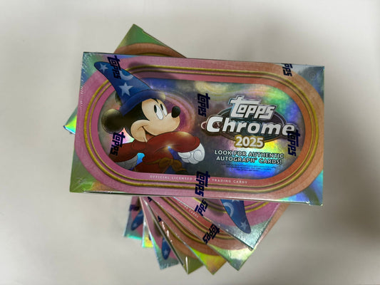 Topps Chrome Disney 2025 - Hobby Box