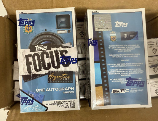 Topps Focus Argentina 2025/26 - Hobby Box