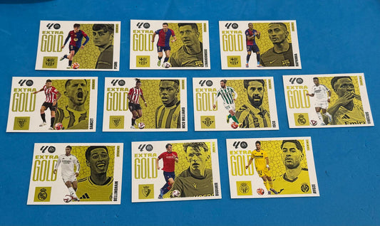💥 2025-26 MGK full set 10x EXTRA GOLD Stickers 💥