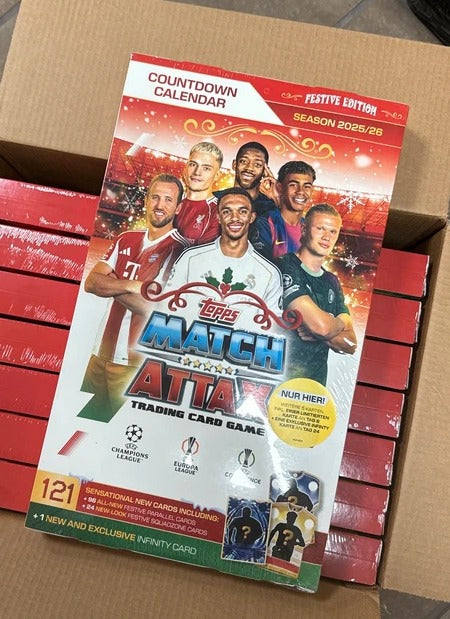 UCC Match Attax 2025/26 - Calendario de adviento - Countdown calendar