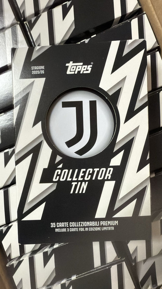 TOPPS JUVENTUS COLLECTOR TIN 2025/26
