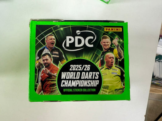 2025-26 Panini PDC World Darts Championship box 36 packs