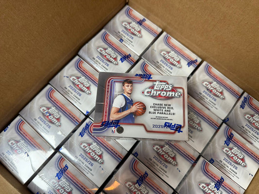 2025-26 Topps Chrome NBA – Value Box