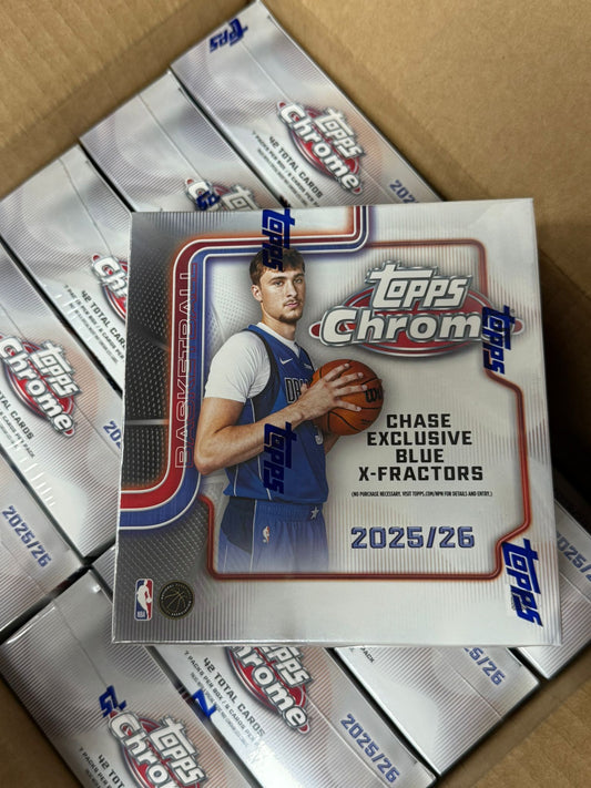 2025-26 Topps Chrome NBA – Mega Box