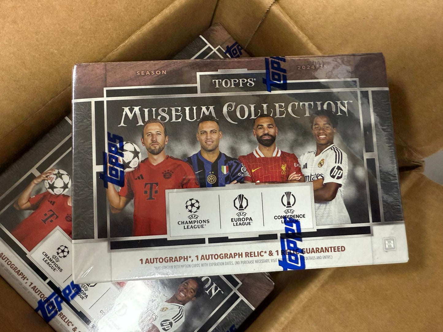 2024-25 Topps Soccer Museum Collection UEFA Champions League Hobby Box
