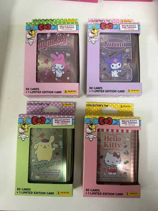 2025 Panini Hello Kitty & Friends - Fun Together Trading Cards - Collector's Tin Set