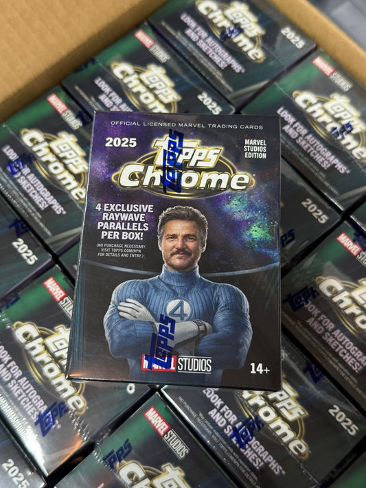 2025 Topps Chrome Marvel Estudios – Value Box