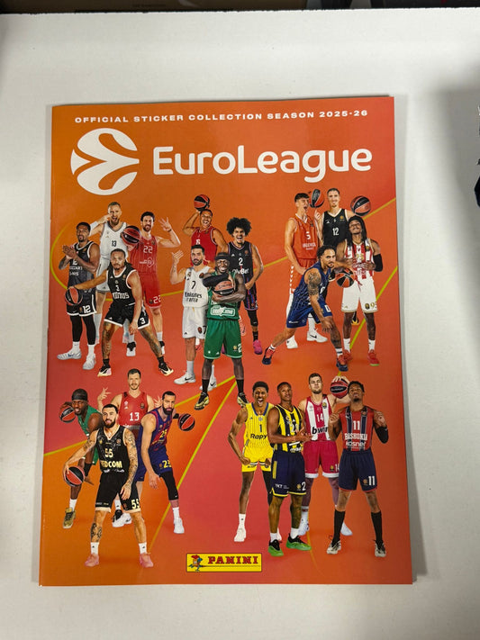 2025-26 Panini Turkish Airlines EuroLeague Album Stickers