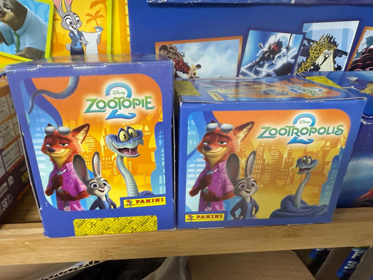 2025 Disney ZOOTROPOLIS 2 - BOX 50 PACKS PANINI STICKERS