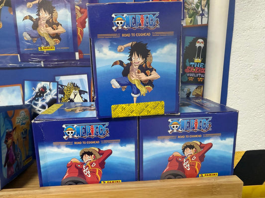 2025 PANINI One Piece: Road to Egghead - BOX 50 PACKS STICKERS