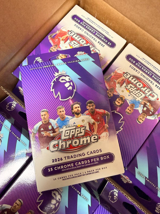 2025-26 TOPPS CHROME PREMIER LEAGUE - HANGER BOX