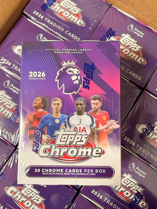 2025-26 TOPPS CHROME PREMIER LEAGUE - VALUE BOX